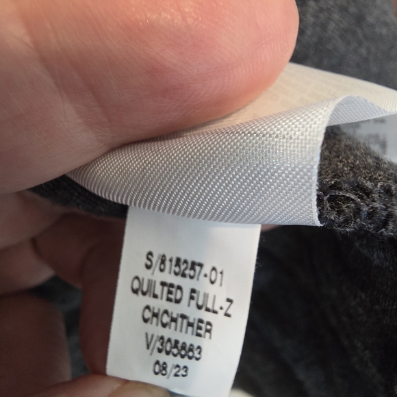 Banana Republic Mens Gray Quilted Full Zip Jacket - Picture 7 of 7